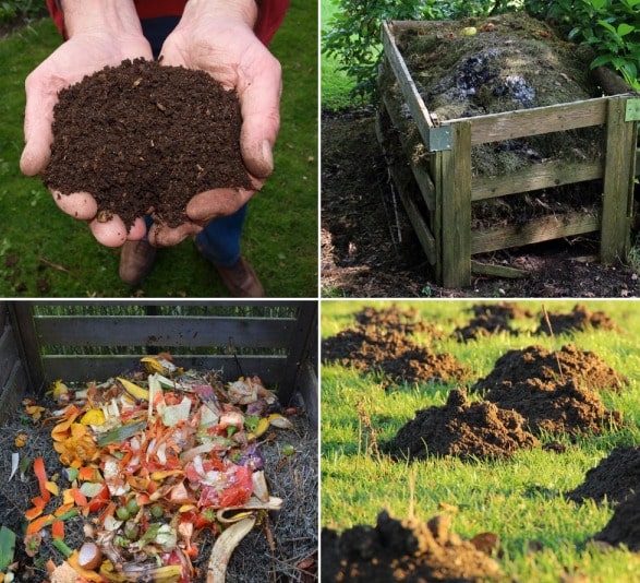 Proper compost maintenance diagram